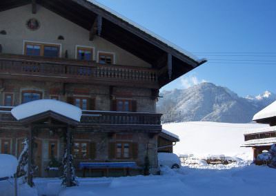 Der Winter bei uns auf dem Hof