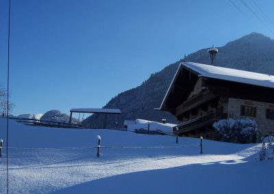 Der Winter bei uns auf dem Hof
