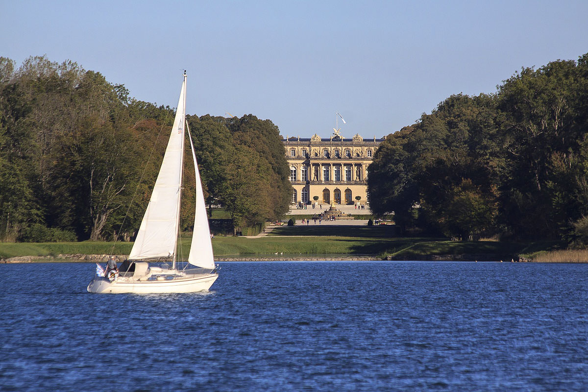 Das beliebte Ausflugsziel - Königsschloss Herrenchiemsee Das beliebte Ausflugsziel - Königsschloss Herrenchiemsee