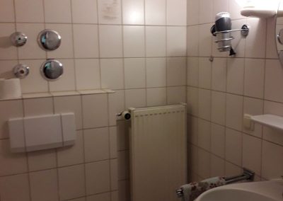 Badezimmer in der Fewo 2