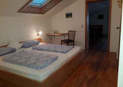 Schlafzimmer Fewo 3 auf dem Altenburgerhof